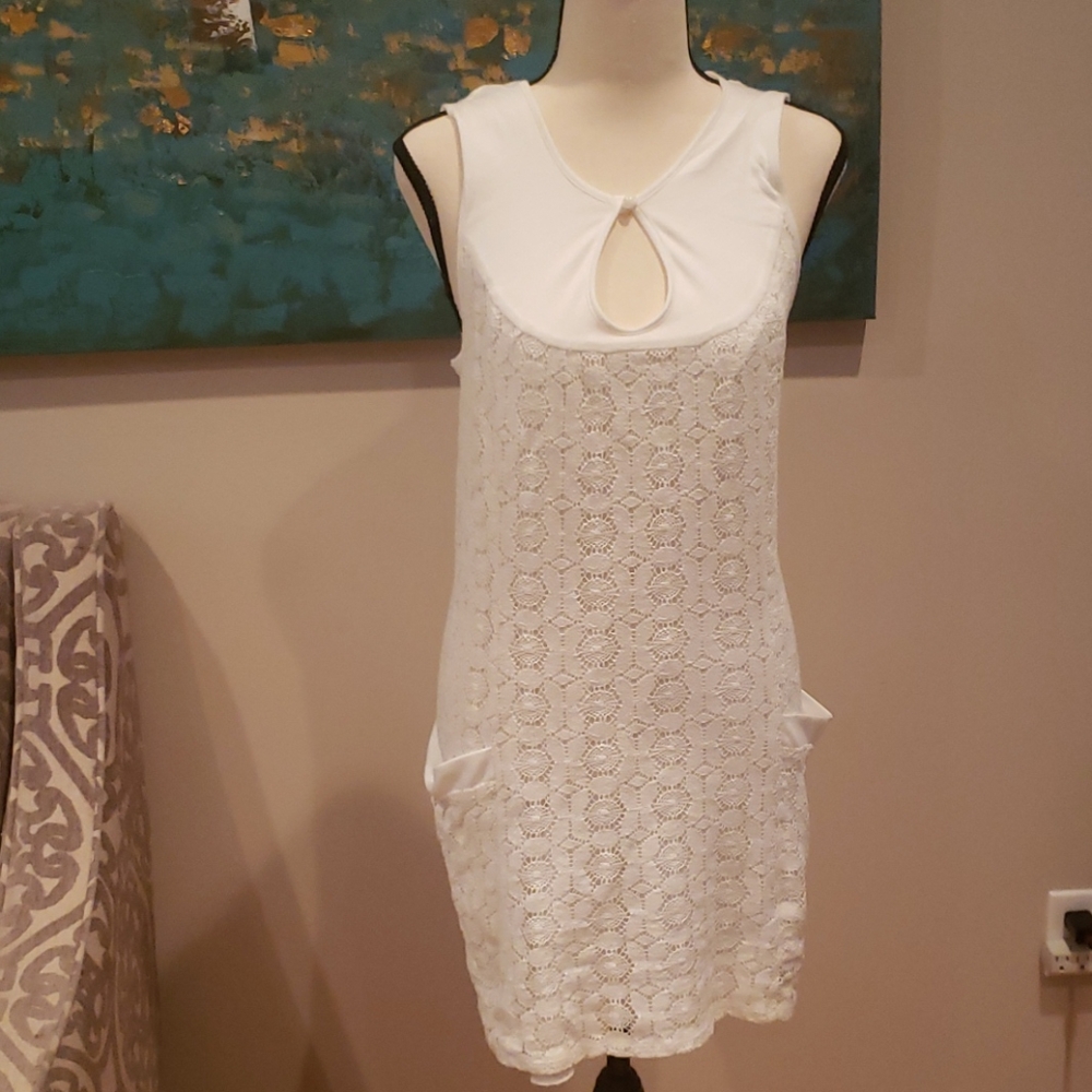 Ella moss white dress